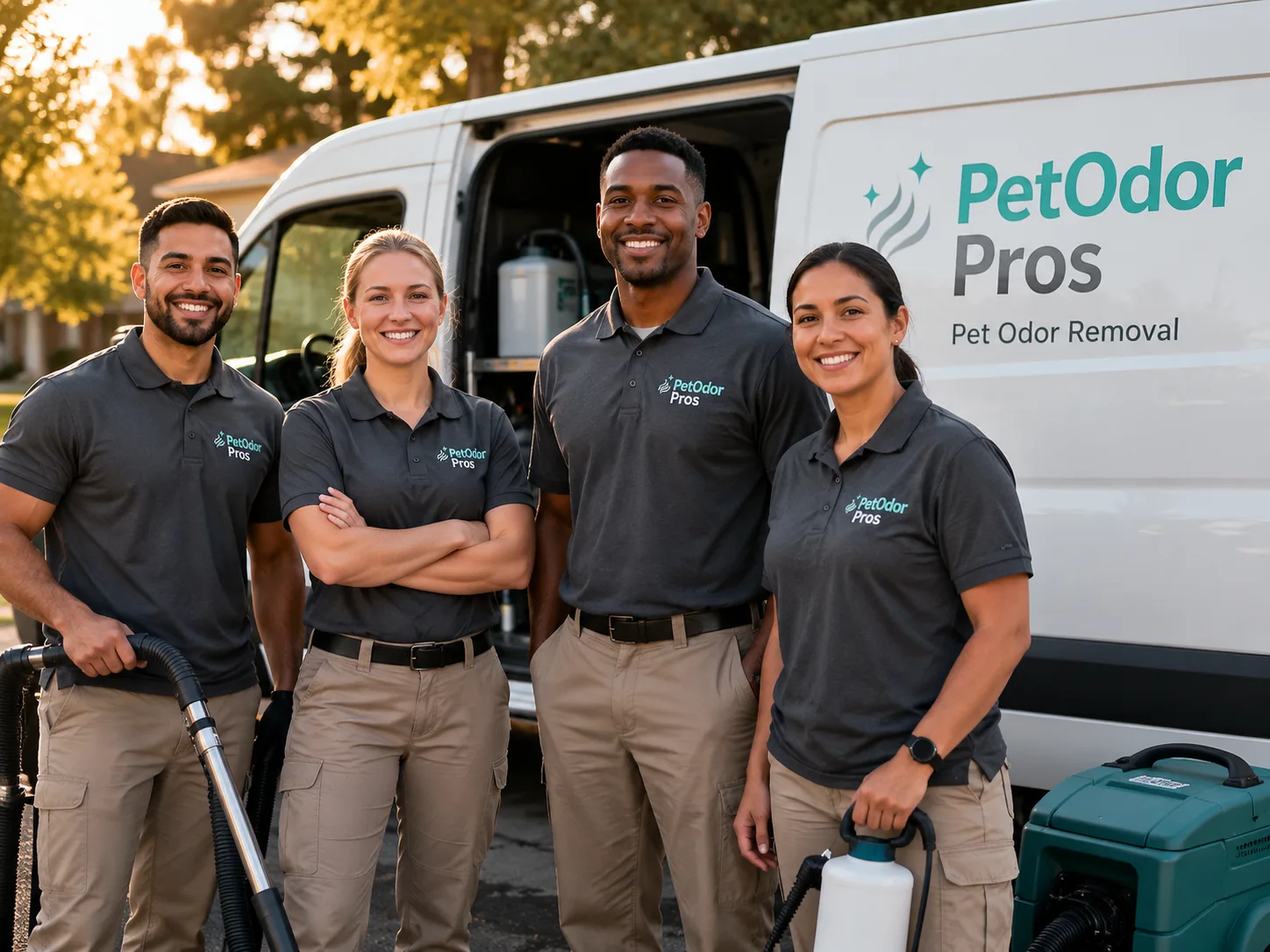 Pet Odor Removal team serving Berclair, TX